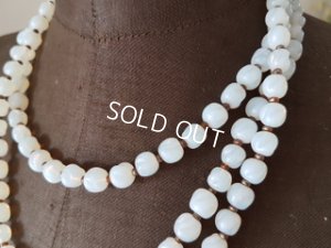 画像4: オパールセントガラスロングネックレス