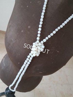 画像6: オパールセントガラスロングネックレス