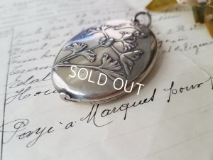 画像5: アールヌーボーシルバーミラーペンダント