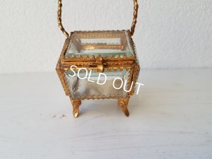 画像3: バスケット型ガラスジュエリーボックス