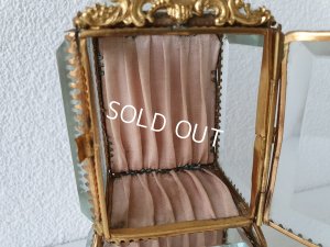 画像11: アンティークガラス2段ジュエリーボックス