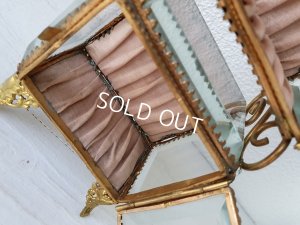 画像10: アンティークガラス2段ジュエリーボックス