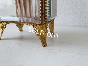 画像5: アンティークガラス2段ジュエリーボックス