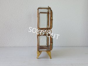 画像12: アンティークガラス2段ジュエリーボックス