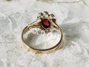 画像4: アンティークガーネット石リング