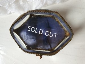 画像4: アンティーク厚ガラス6角形ジュエリーケース　