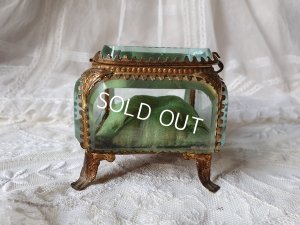 画像5: アンティ―クガラスジュエリーケース