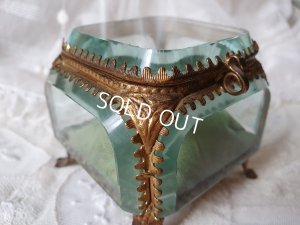 画像7: アンティ―クガラスジュエリーケース