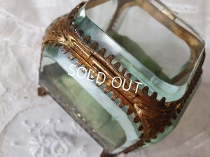 画像9: アンティ―クガラスジュエリーケース