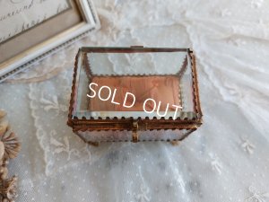 画像3: アンティークガラスジュエリーケース