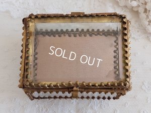 画像3: アンティークガラスジュエリーケース