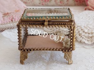 画像15: アンティークガラスジュエリーケース