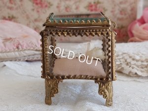 画像11: アンティークガラスジュエリーケース