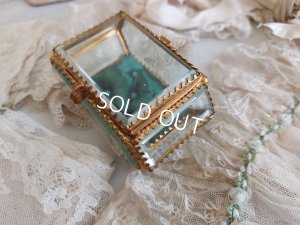 画像12: アンティーク七角形ガラスジュエリーケース