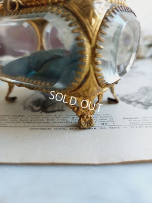 画像2: アンティークガラスジュエリーケース