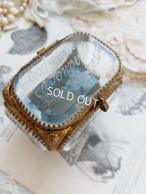 画像7: アンティークガラスジュエリーケース