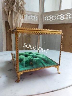 画像12: アンティークマリアージュガラスケース（ワックスフラワー）