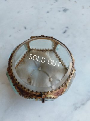 画像6: アンティーク六角形ガラスジュエリーケース