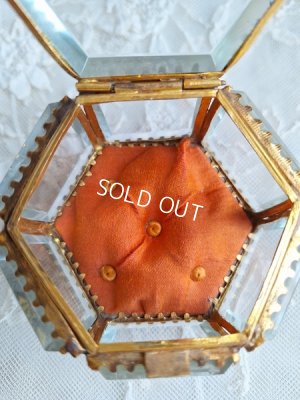 画像4: アンティークガラスジュエリーケース