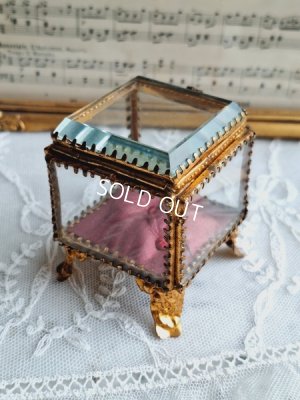 画像4: アンティークガラスジュエリーケース