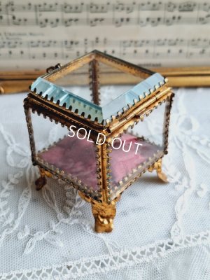 画像5: アンティークガラスジュエリーケース