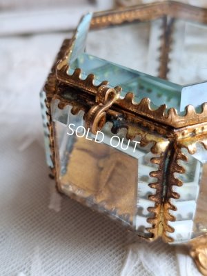 画像4: アンティーク六角形ガラスジュエリーケース