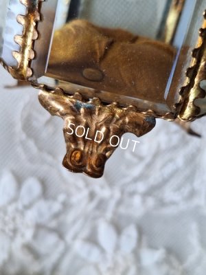 画像5: アンティーク六角形ガラスジュエリーケース