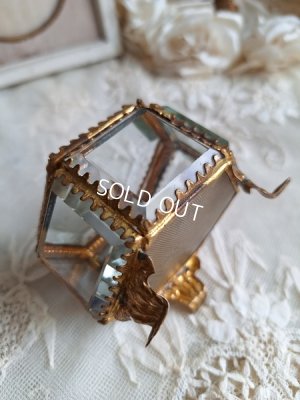 画像3: アンティーク六角形ガラスジュエリーケース