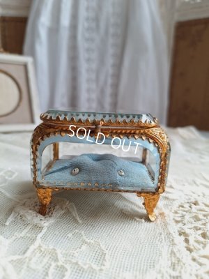 画像10: アンティークガラスジュエリーケース