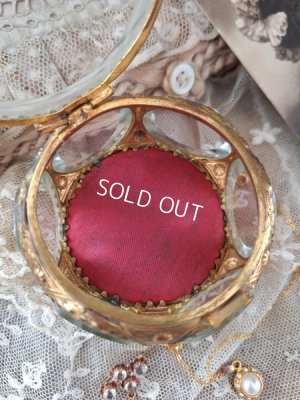 画像12: アンティークガラスジュエリーケース