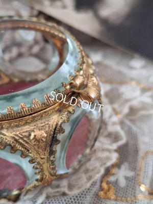 画像8: アンティークガラスジュエリーケース