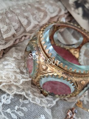 画像9: アンティークガラスジュエリーケース