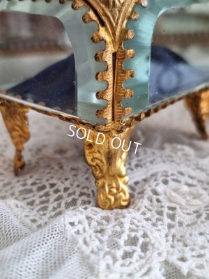 画像5: アンティークガラスジュエリーケース