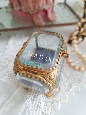 画像6: アンティークガラスジュエリーケース