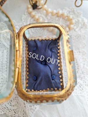 画像2: アンティークガラスジュエリーケース