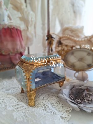 画像15: アンティークガラスジュエリーケース