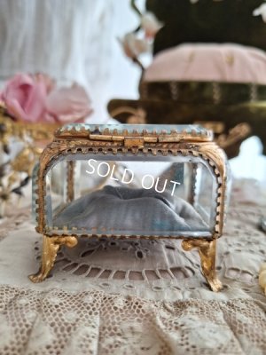 画像11: アンティークガラスジュエリーボックス