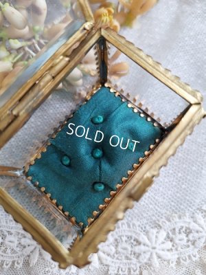 画像14: アンティークガラスジュエリーケース