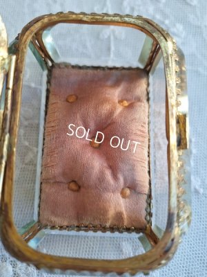 画像8: アンティークガラスジュエリーケース