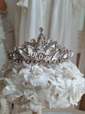 画像7: オールドチェコガラスティアラ