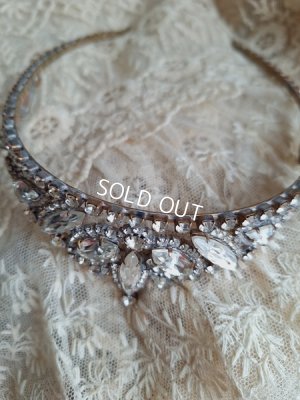 画像14: オールドチェコガラスティアラ