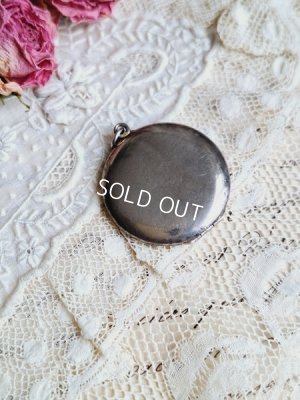 画像6: ローズ柄ギロッシュエナメルペンダントトップ