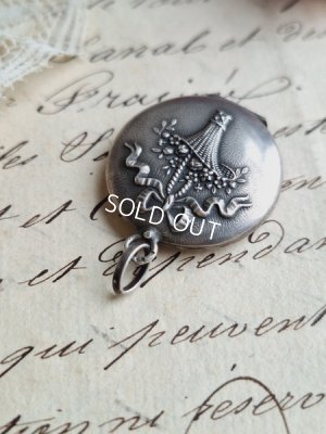 画像7: 花かごレリーフメダイヨン