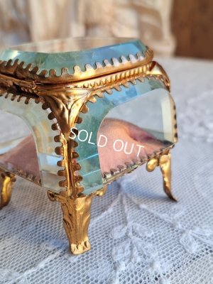 画像6: アンティークガラスジュエリーケース