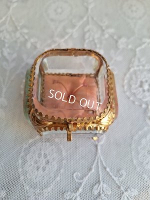 画像7: アンティークガラスジュエリーケース