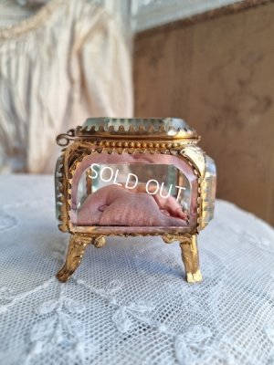 画像14: アンティークガラスジュエリーケース