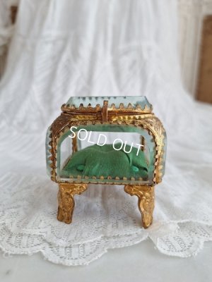 画像8: アンティークガラスジュエリーケース