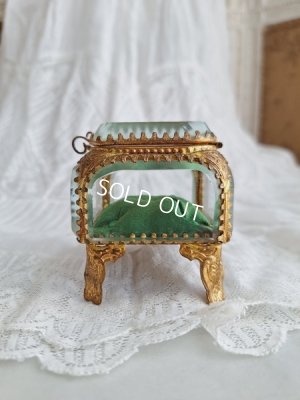 画像9: アンティークガラスジュエリーケース