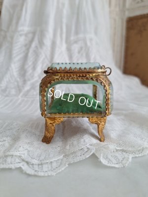 画像11: アンティークガラスジュエリーケース