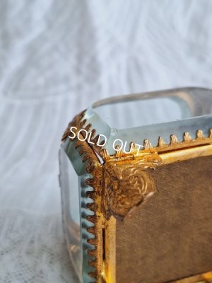 画像15: アンティークガラスジュエリーケース